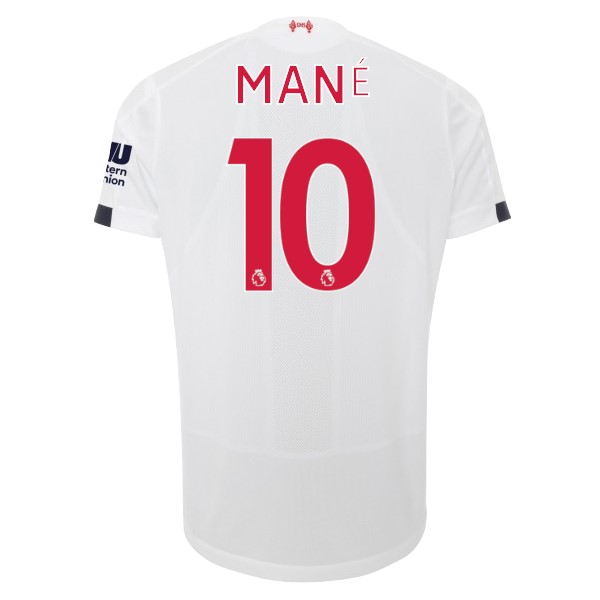 Maillot Football Liverpool NO.10 Mane Exterieur 2019-20 Blanc